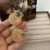 925 Sterling Silver Earrings for Women Gold Color Ball Sexy Girl Fashion Trendy Jewelry Gift Party Wedding pendientes