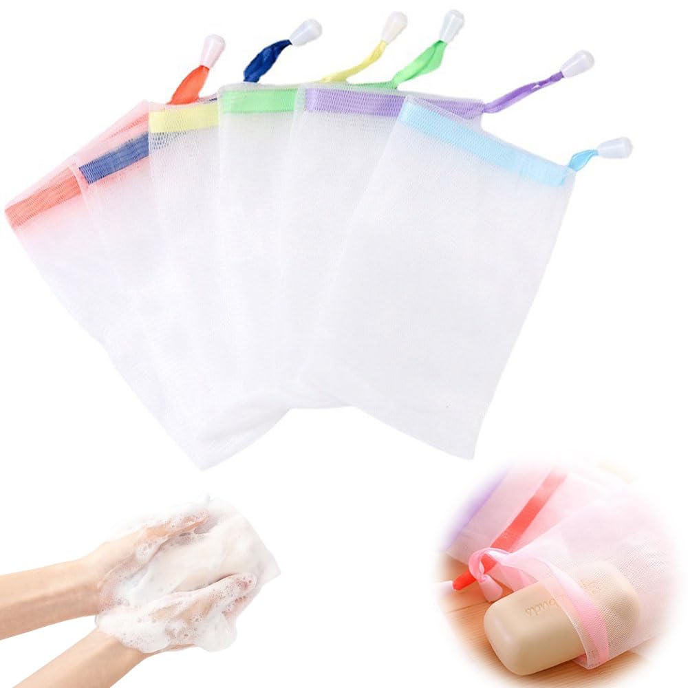 Foaming soap soap face wash soap drawstring soap soap face soap foaming clean and whipped face dense pore fine net, net, net, net, net, mesh, bag,