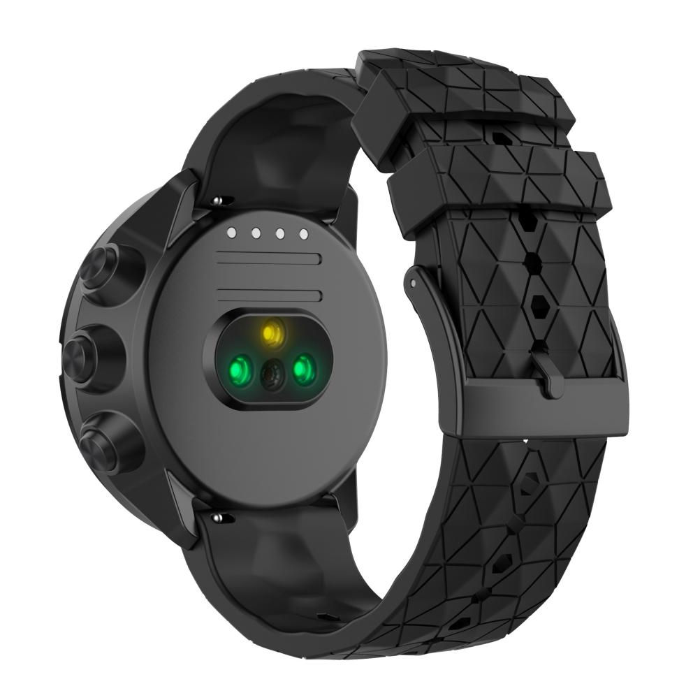 Silikonarmband Kompatibel für Suunto 9 Smartwatch GPS SUUNTO 9 Baro Sport Handgelenk HR Ersatzband