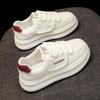 Thick-soled Little White Shoes Women's 2025 New Autumn Women's Shoes Increase the Versatility of Casual Board Shoes