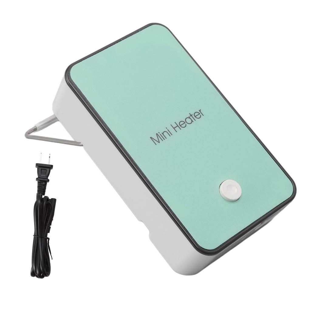 Elektrischer Lufterhitzer Cyan Stumm Schnellheizend mit Halterung Mini Elektrischer Ventilator Heizung für Zuhause Büro