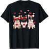 French Bulldog Valentine's Day Heart Pet Dog Animal Lover T Shirt