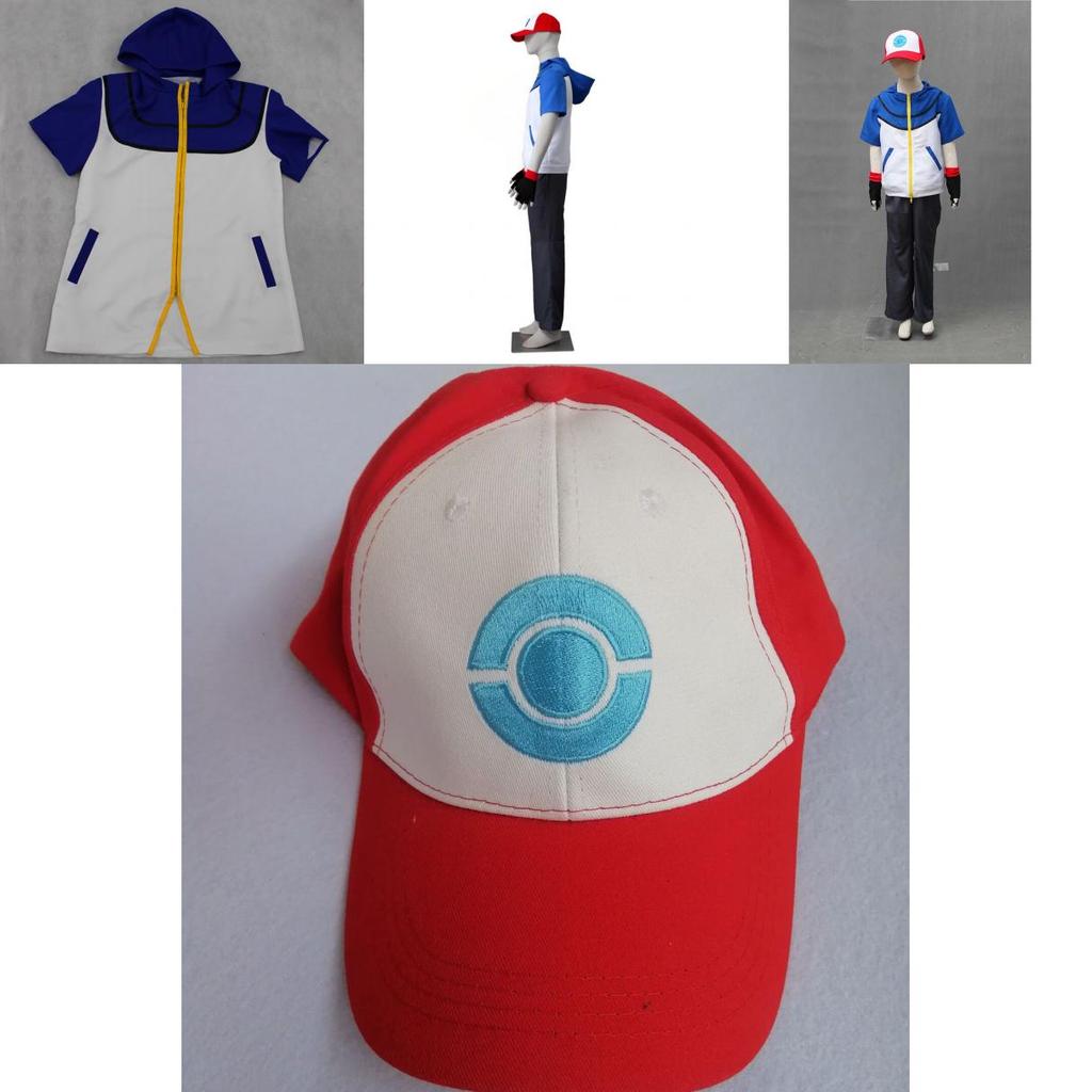 Pokemon Ash Ketchum Cosplay Costume For Kids And Adults Perfect For Halloween And Cosplay Parties