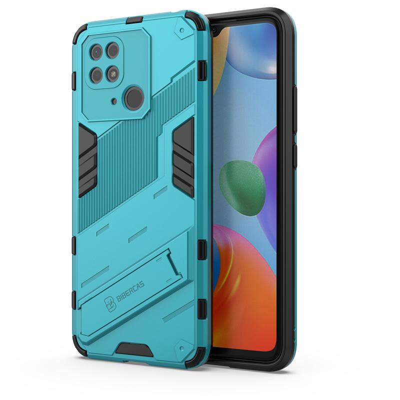 Phone Holder Case For Xiaomi Redmi 10C Case Bumper Hard Armor Full Back Cover For Redmi 10C Case For Redmi 10C 10A 10 9 9C 9A 9T
