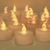 Candles 12/24 Pack Warm Yellow Flameless LED Tea Lights Battery Operated 200+Hours For Aniversary Wedding Home Table Decoration
