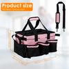 Cleaning Caddy Bag with Handle and Multiple Pockets Cleaning Tool Organizer Bag Large Capacity Supplies Organizer for for Car