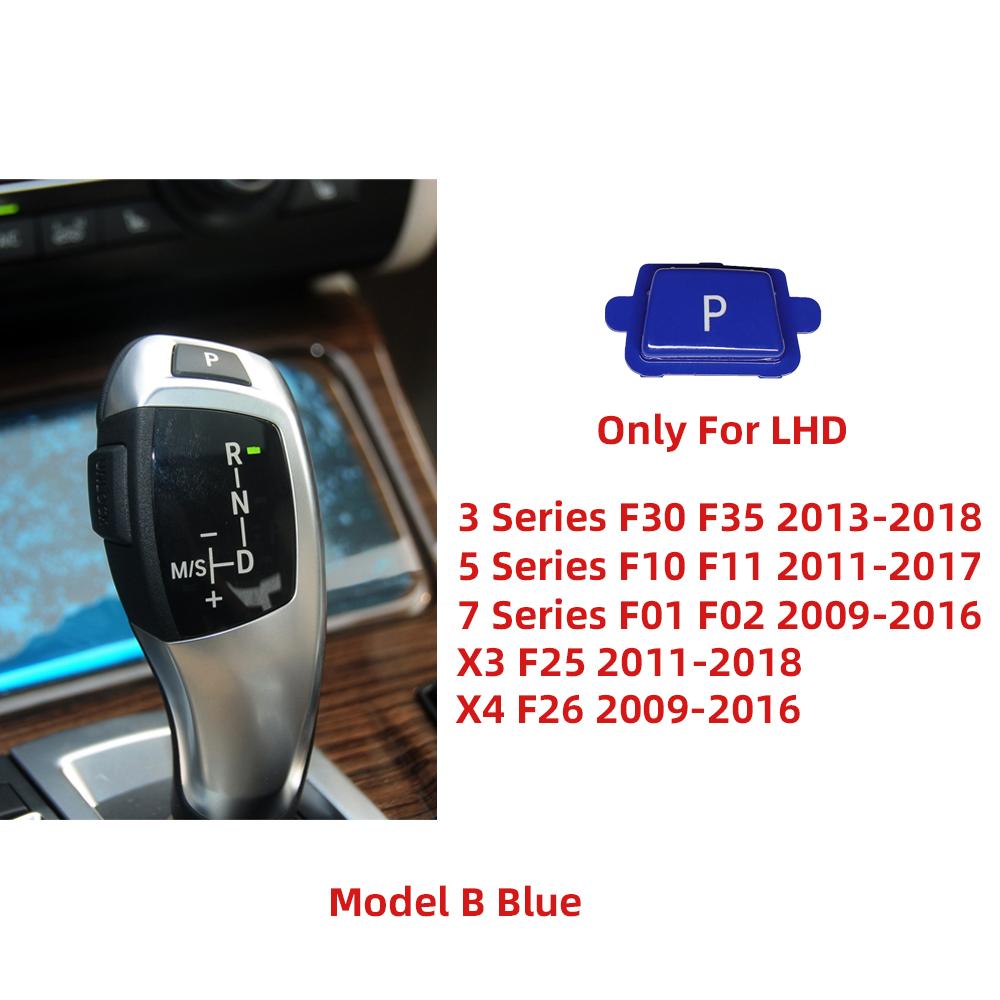 Automaat P Parkeerknop Versnellingspookknop Geschikt voor BMW 1 3 5 6 7 Serie X3 X4 X5 X6 F15 F16 F25 F26 F30 F31 F10 F11 F02 G12 G30 G08