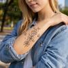 3 Pezzi Adesivi Tatuaggio Impermeabili per Uomo Donna, Viso Corpo Braccio Petto Spalla Coscia Vita Tatuaggio Temporaneo Decalcomania, Tatuaggio Finto Body Art a Lunga Durata