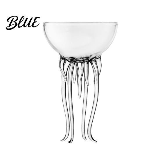 Home Bar Accessoires Octopus Tentakel Wijnglazen Kwallen Vorm Cocktailglas Artistiek Glaswerk voor Multifunctioneel Glas Wijnkoeler