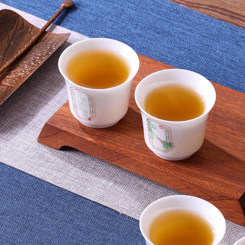 Duocai Bone China Bamboo Breeze Tea Set