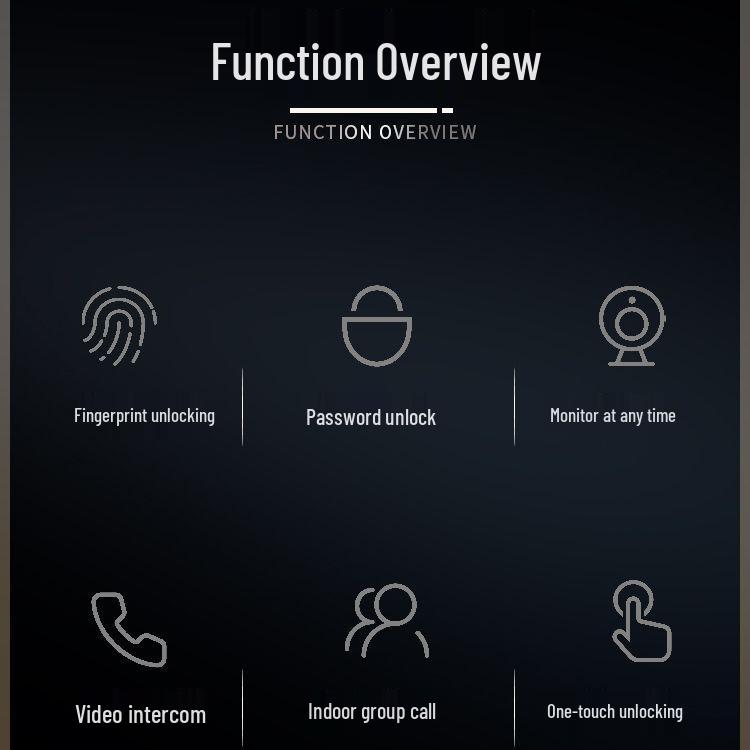 7-inch HD Wired Visual Intercom Doorbell for Home Monitoring and Smart Villa Access Control System