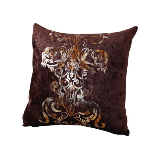 45x45cm Luxurious Bronzing Pillow Case Sofa Car Cushion Cover Home Decoration
