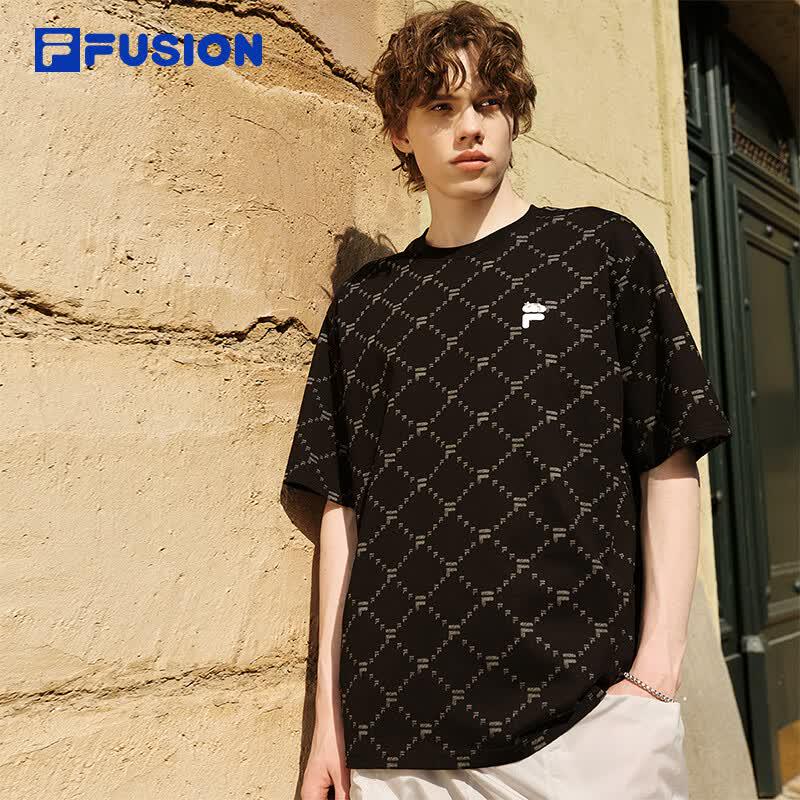 Fila FUSION Unisex Pet Monogram Short Sleeve T-Shirt