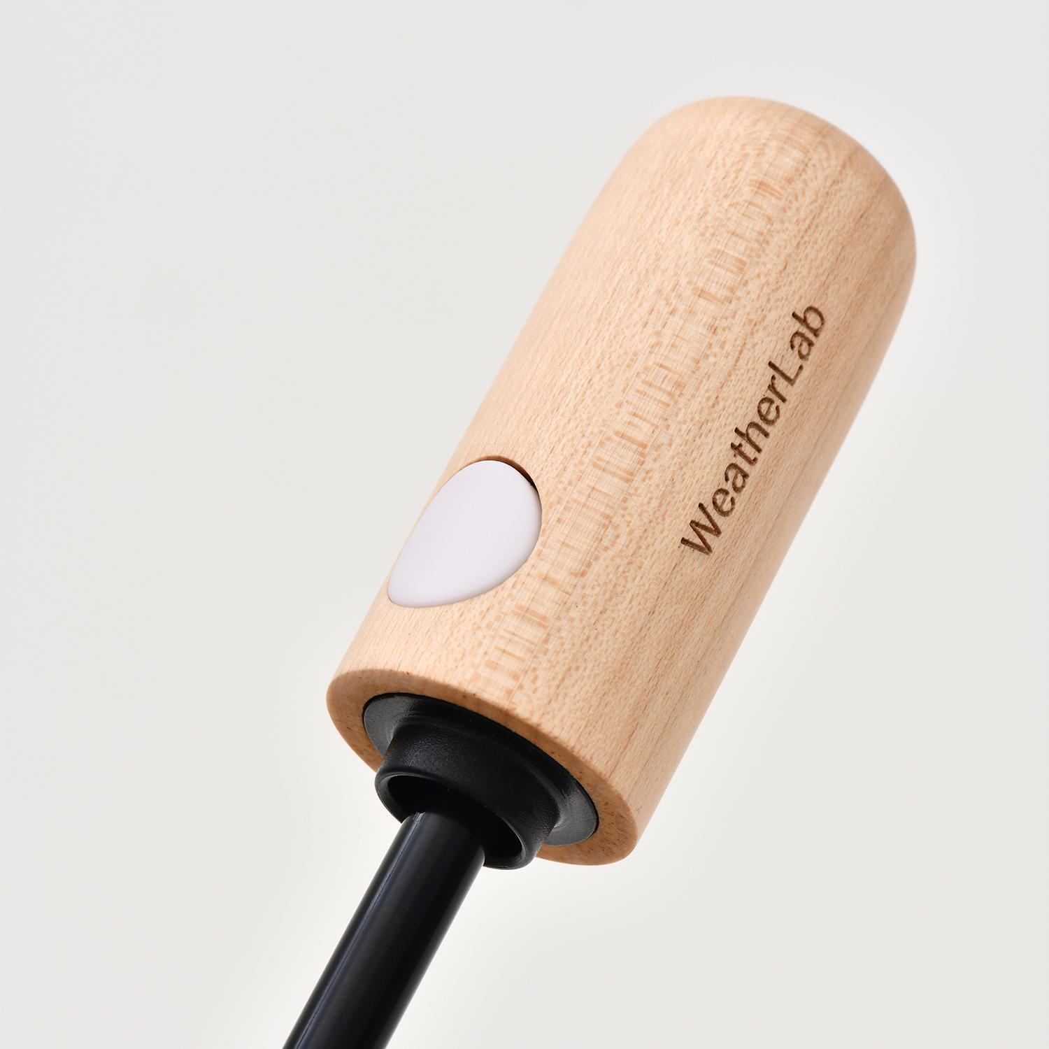 Летний дизайнерский деревянный автоматический зонт от дождя для женщин ветрозащитный 112 — фото 3