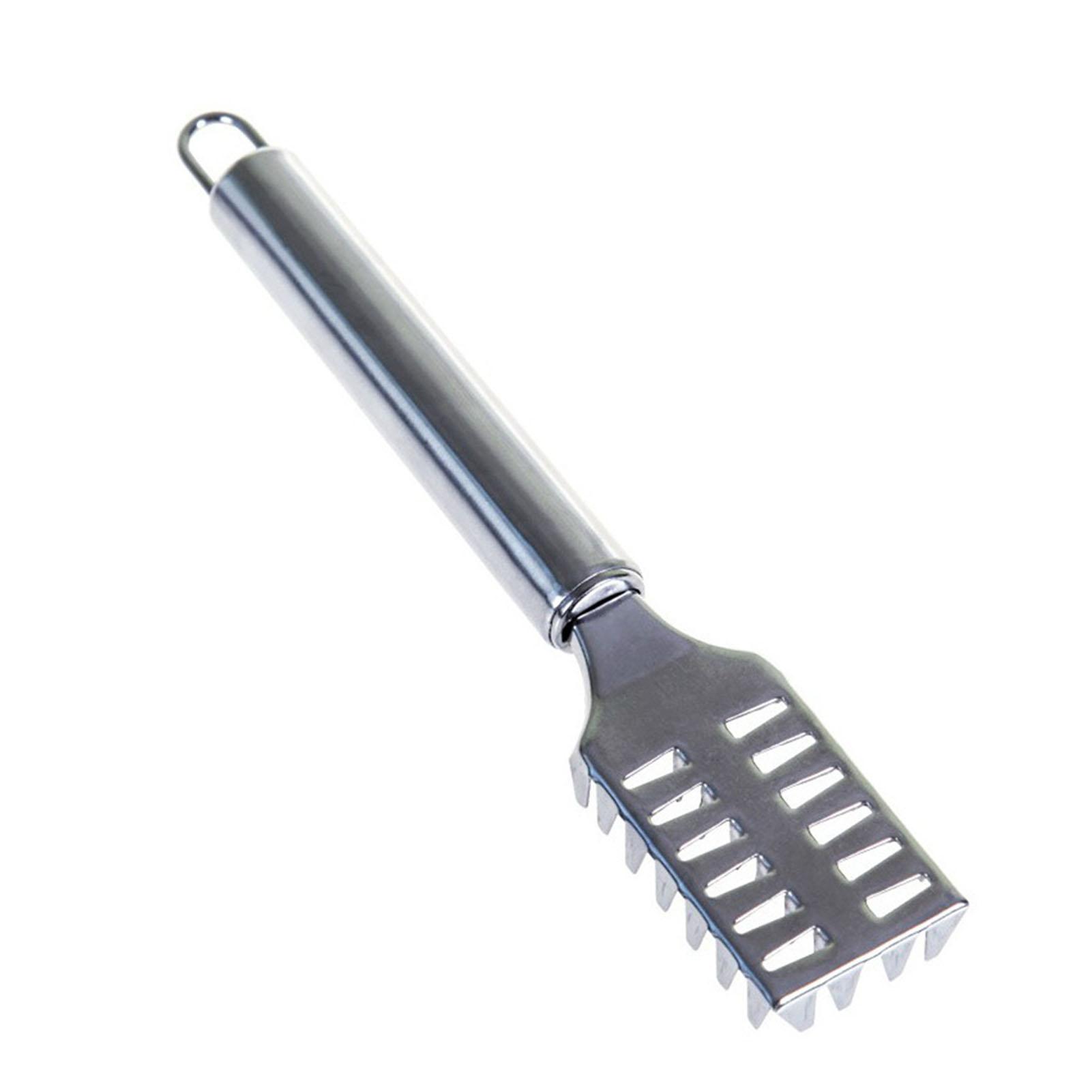 

Удалитель рыбной чешуи из нержавеющей стали, ручной, повышающий эффективность, инструмент для чистки рыбы для кухни