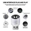 1Pcs USB Car LED Light Auto Interior Atmosphere Light Car Emblem Styling For Honda Civic Fit Jazz Accord Pilot Passport Stepwgn CRV BRV HRV