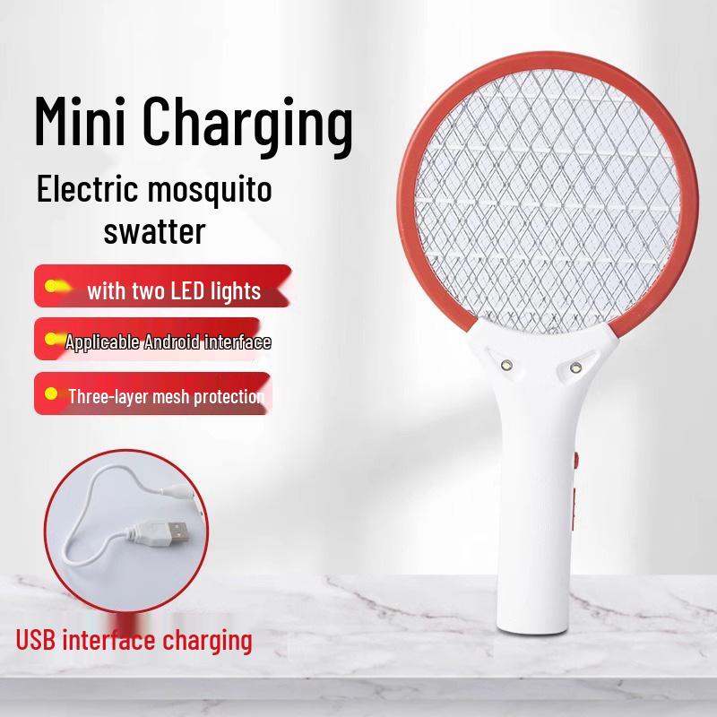 2025 Electric Mosquito Swatter: Rechargeable, Powerful, Portable Mosquito Killer & Repellent