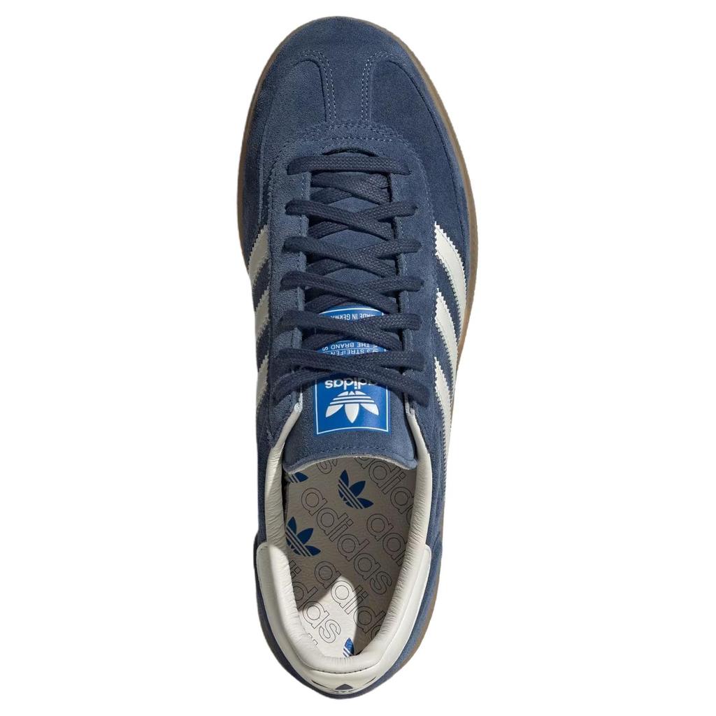Adidas Handball Spezial Made in Germany Gebraucht Tintenblau Unisex Sneaker Blau Off-White Gum JR9534