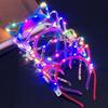Concert Support Decoration Glowing Cat Ears Hair Band LED Rabbit Ears Headband  Kid