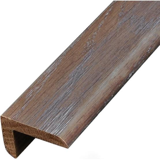 Hardwood Safety Stair Step Transition Strip, L-Shaped Traditional Wood Edge Reducer, Eco-Friendly Edge Trim Strip, Edge Protection Decoration