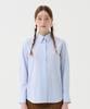 VOYONN Trendy Striped Shirt Blue 0130