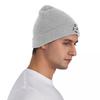 Dackel Hunde Muster Mit Hundepfoten Warme Gestrickte Mütze Hip Hop Beanie Hut Herbst Winter Outdoor Beanie Hüte für Unisex Erwachsene
