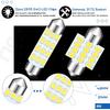 Tallew 24 Pieces Dome Light LED Car Bulb Kit Set T10 31 mm 42 mm LED Festoon Bulbs Interior Replacement for Car Map Door Courtesy(White)