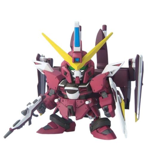 SD Gundam BB Senshi No.268 Justice Gundam Plastic Model