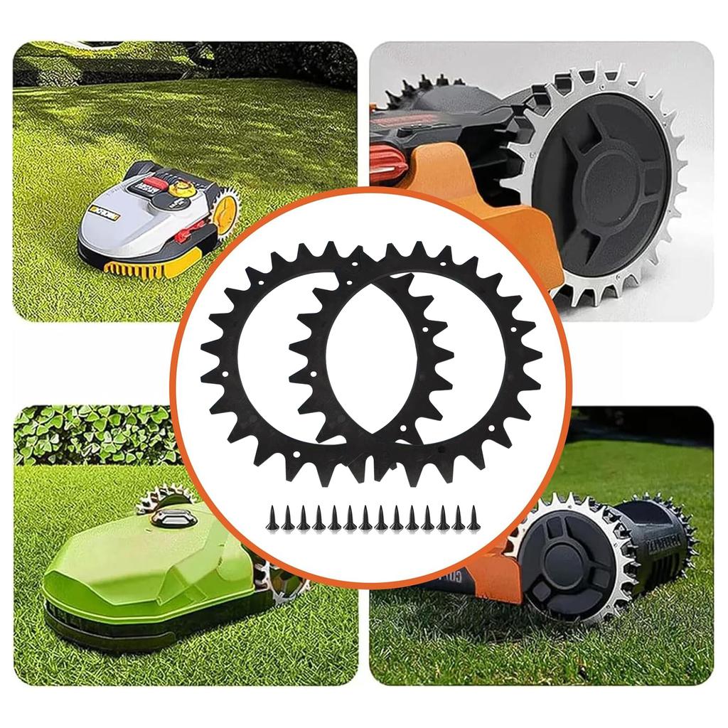 RSWL-01 For Worx Landroid S/M Series Lawn Mower 2 Spikes + 14 Self-Tapping Screws
