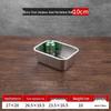 304 Stainless Steel Rectangular Buffet Food Pan with Lid