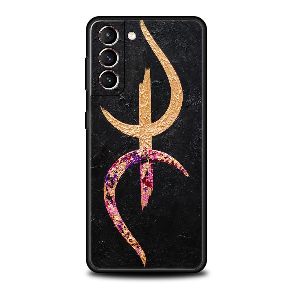 

Amazigh Berber Flag Phone Case For Samsung Galaxy S25 S24 S23 FE S22 Ultra S20 S21 5G S10 Plus S10E Soft Black Cover Samsung S24Ultra