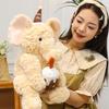 A Cute 40cm Sitting Elephant Plush Toy For Birthday Companionship And Comfort.