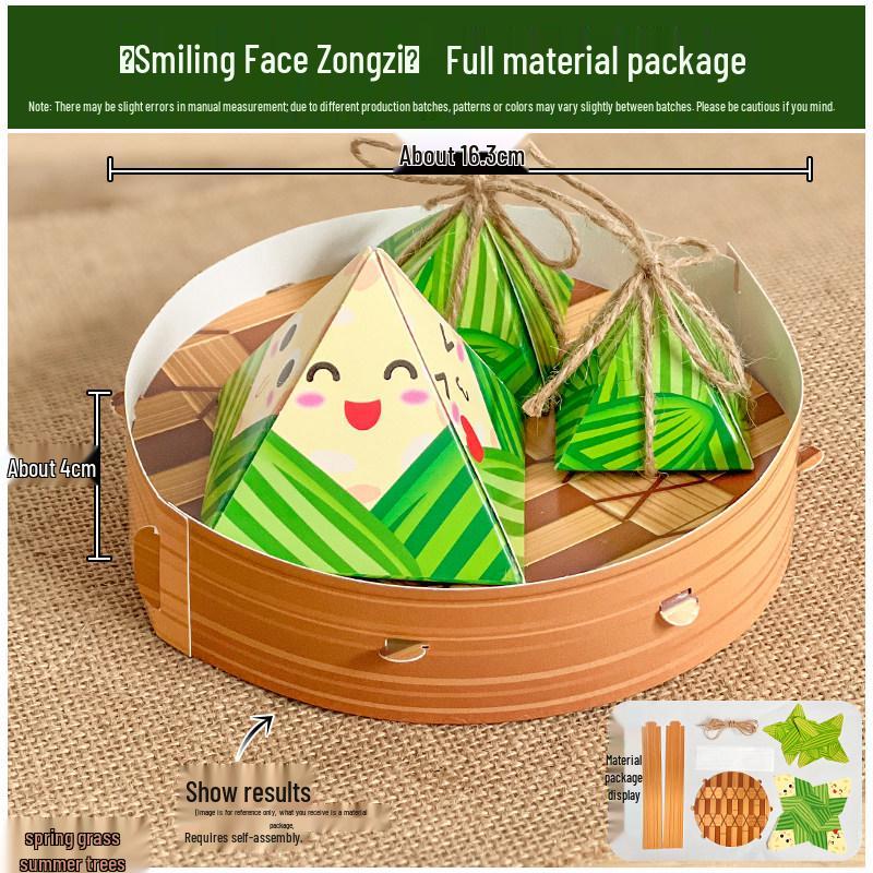 Children s Dragon Boat Festival DIY Origami Zongzi Kit - Creative Folk Craft Ornament