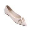 Pointed Female Autumn Versatile Flat-bottomed Explosion Late Evening Wind French Gentle Flat Shoes Female