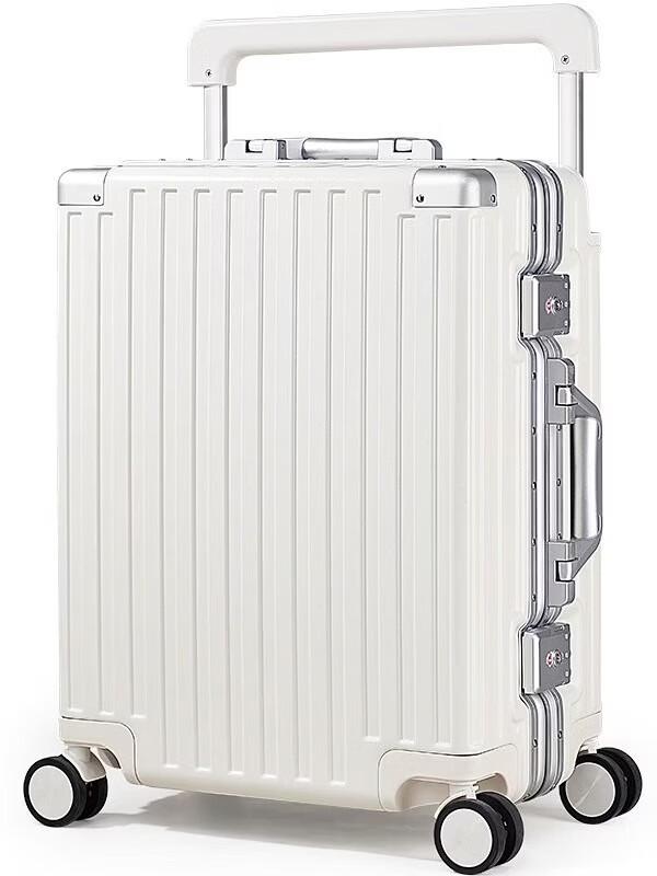 OIWAS Business Aluminum Frame Carry-on Suitcase