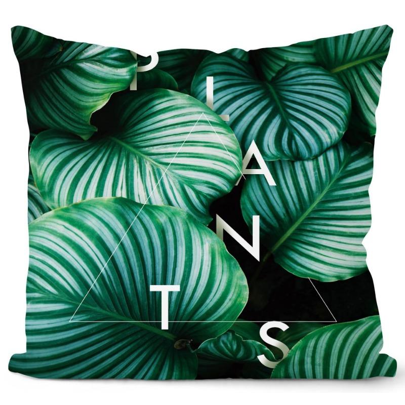 New Tropical Plant Pillowcase Home Sofa Pillowcase
