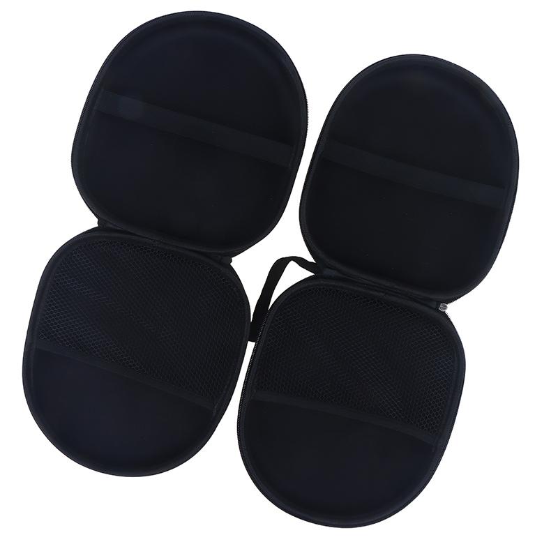 High-Capacity Headset Headphone Case Earphones Shockproof Storage Box Hard Shell Eva Headphone Zipper Protective Bag Universal