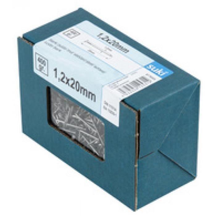 Suki. Pointe, tête fraisée, 3,8 x 100 mm, galvanisé, 400 g 0,000000 Noir