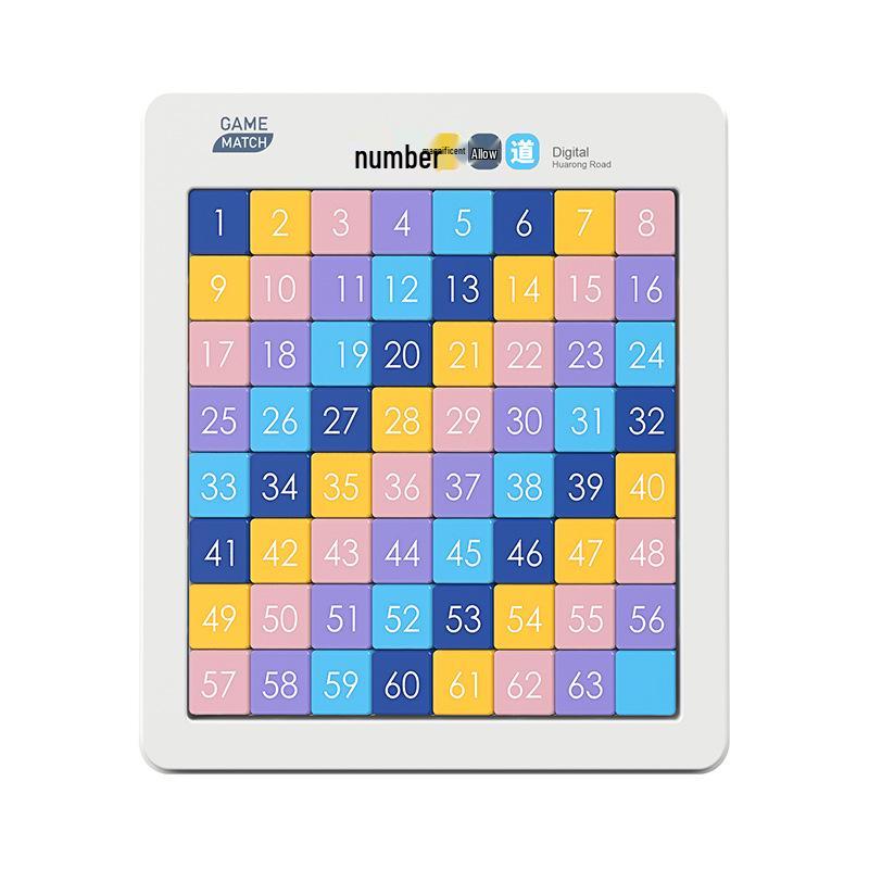 Magnetic Color Huarongdao: Educational Digital Sliding Puzzle for Student's Multi-Stage Thinking Training