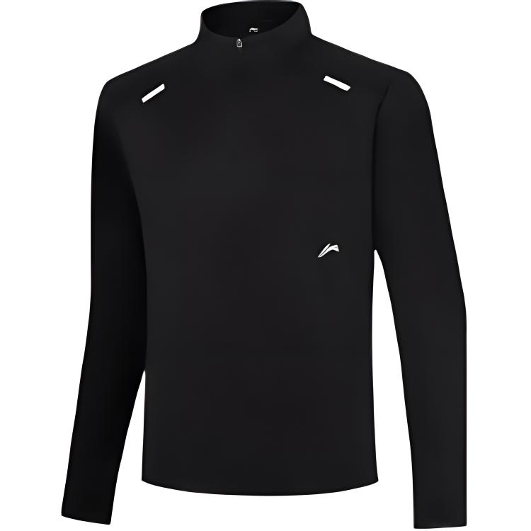 

Li-Ning Comfortable Long Sleeve T-Shirt Men tops Black YTLU021-1 M