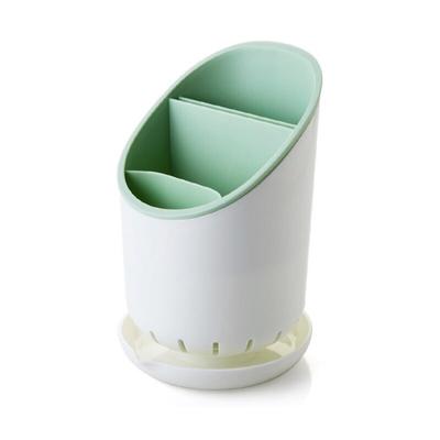 Staffa per riporre stoviglie, contenitore per tubi di drenaggio in plastica, supporto per mensola per coltelli, cucchiaio, forchetta, contenitore per utensili da cucina