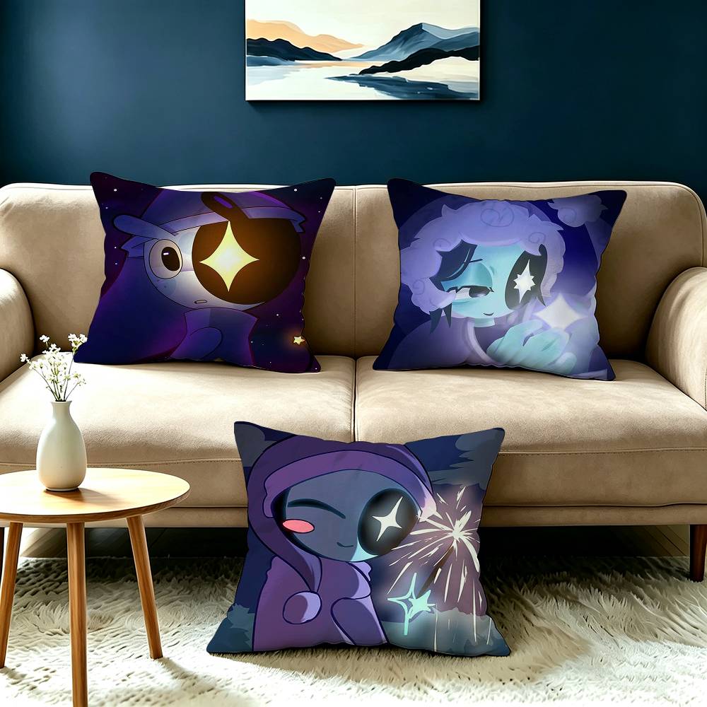 AAstro DDandys Game WWorld Pillow Case Square DoubleSided Sofa Cushion Cover Bedroom Bedside Pillow