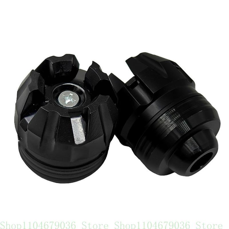 Universal Motorcycle Front Fork Cups Aluminum Shock Resistant Buffer Cups Simple Tallation for Safe Ridings