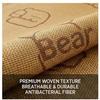 Breathable Cool Touch Washable Ice Silk Rattan Cooling Mat Soft Summer Bed Sheet Fitted Sheet for Kids Babies 150x200/180x200cm Home Use