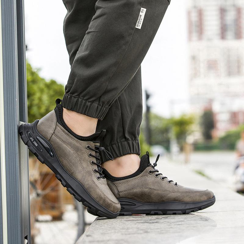 Labor Insurance Men's Shoes Autumn and Winter Black Work Chef Shoes Men's Non-slip Lightweight Soft-soled Travel Sports Shoes