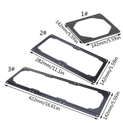 Chassis Cooling Fan Conversion Adapter Bracket Holder for Computer for Case Heat