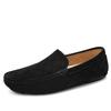 Fashion2024 New Men's Suede Shoes Breathable Summer Shoes Simple Light Slip on Men Shoes Handmade Casual Comfortable Driving Flats Male