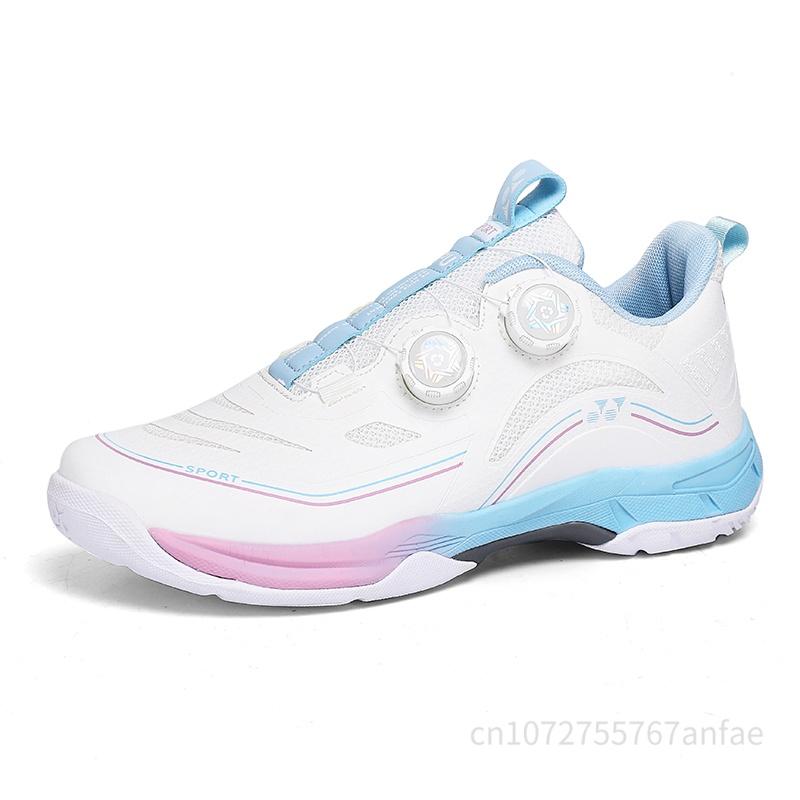 Summer Lightweight Tennis Shoes Training Special Badminton Shoes for Men And Women Rubber Upper Sports Shoe Anti-slip Breathable