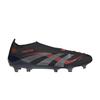 Adidași Unisex Predator Elite fără șireturi FG Stealth Victory Pack Negru Negru-Core Gri-Patru ID3874