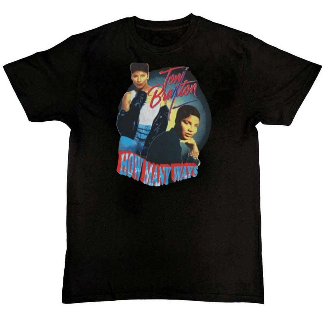 Vintage Toni Braxton How Many Ways Graphic Mens T-Shirt M